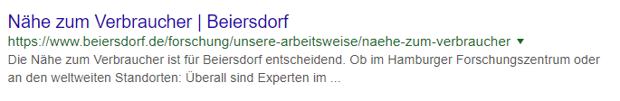 2018-08-23_beiersdorf.de_snippet beiersdorf.de Snippet